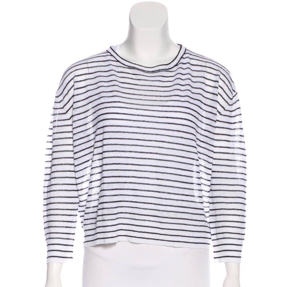 Theory linen long sleeve top. Size: M